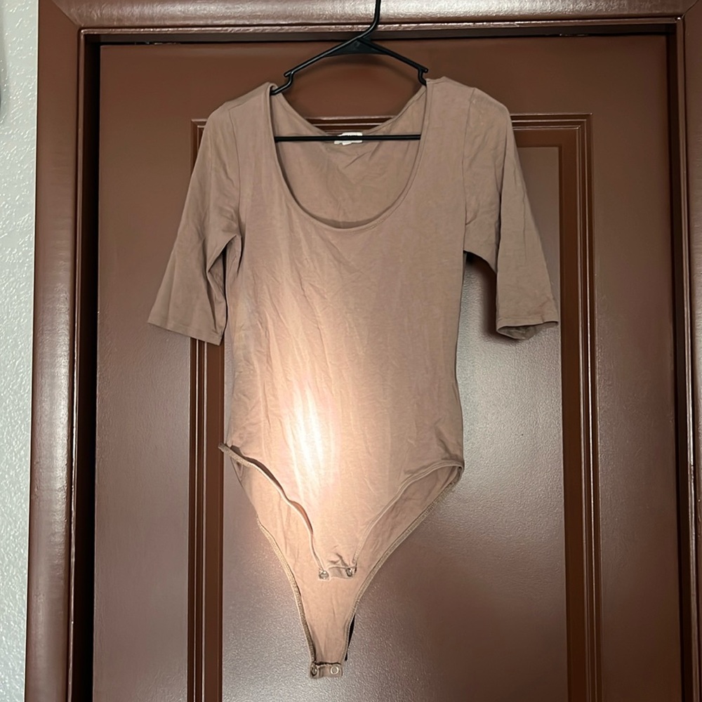 Tan bodysuit